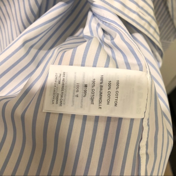 NWT j Crew Ludlow striped cotton shirt - Picture 6 of 6